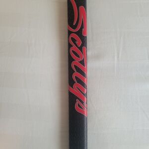 Scotty Cameron Large Paddle Putter Grip Black / Red